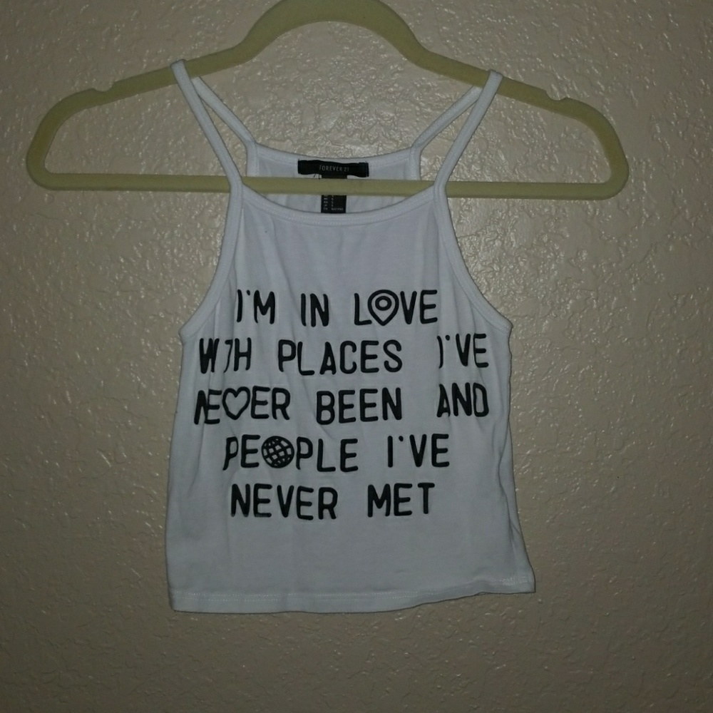Tank Top Crop Top